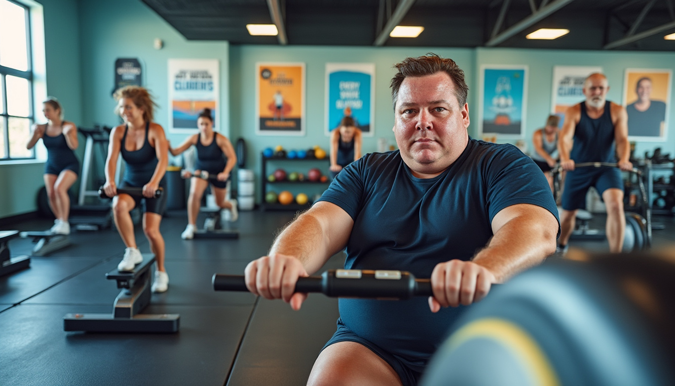 Rameur Un allié puissant pour la remise en forme des personnes en — free download